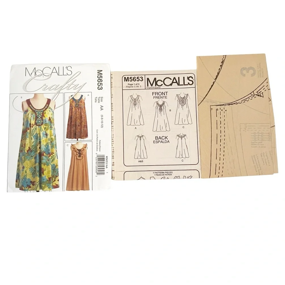 McCall’s Sewing Pattern 5653